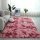 Simple Tie-dye Long Hair Rug