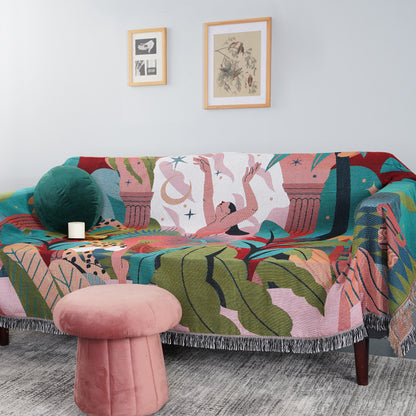 Printed Sofa Cover Fabric Full Cover Sofa