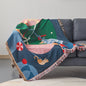 Printed Sofa Cover Fabric Full Cover Sofa