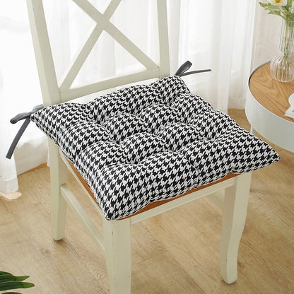 Household Simple Chair Cushion Can Be Strapped