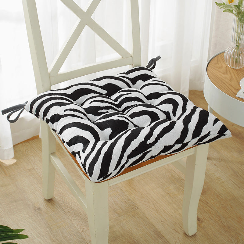 Household Simple Chair Cushion Can Be Strapped