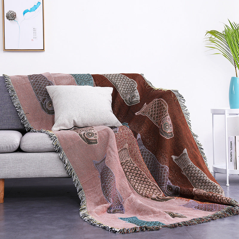 Koi sofa blanket sofa towel