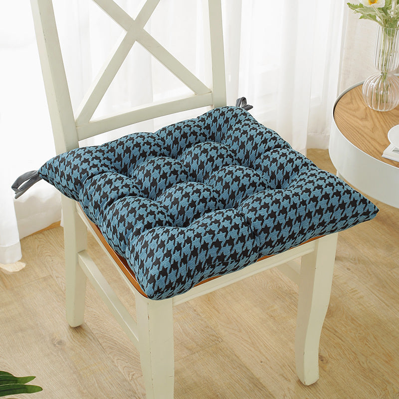 Household Simple Chair Cushion Can Be Strapped